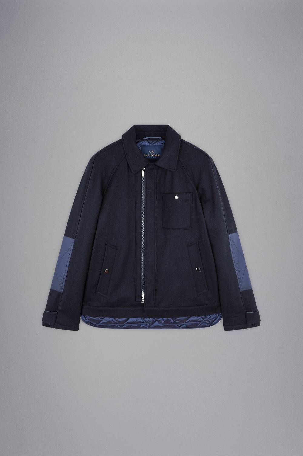 Paul & Shark Giubbotto in Re-Wool con fodera in nylon cangiante Paul & Shark I Più Venduti