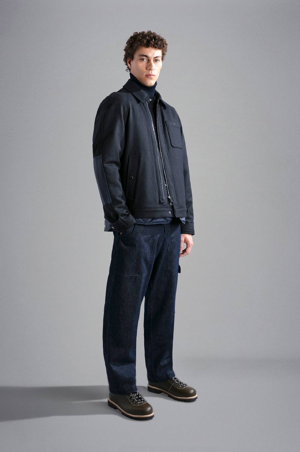 Paul & Shark Giubbotto in Re-Wool con fodera in nylon cangiante Paul & Shark I Più Venduti