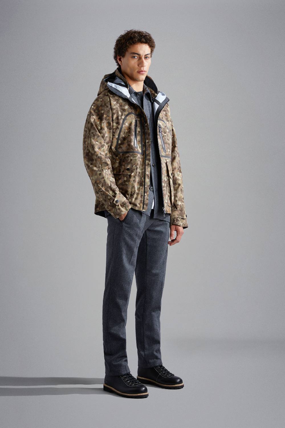 Paul & Shark Overshirt in lana tecnica Paul & Shark Moda