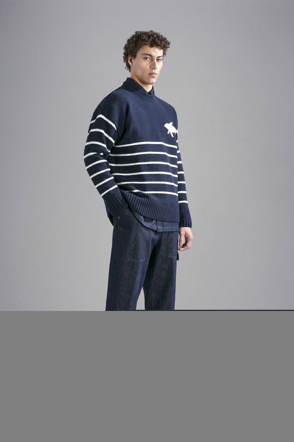 Paul & Shark Overshirt in Denim Paul & Shark Italia