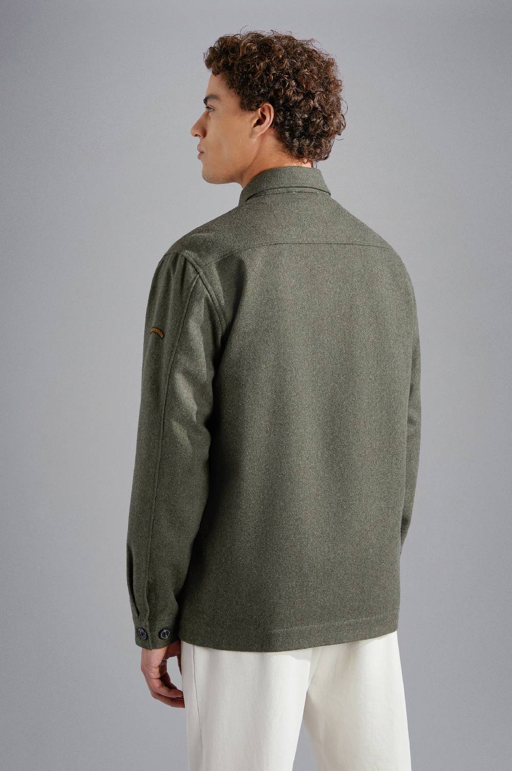 Paul & Shark Overshirt in lana tecnica Paul & Shark In Linea