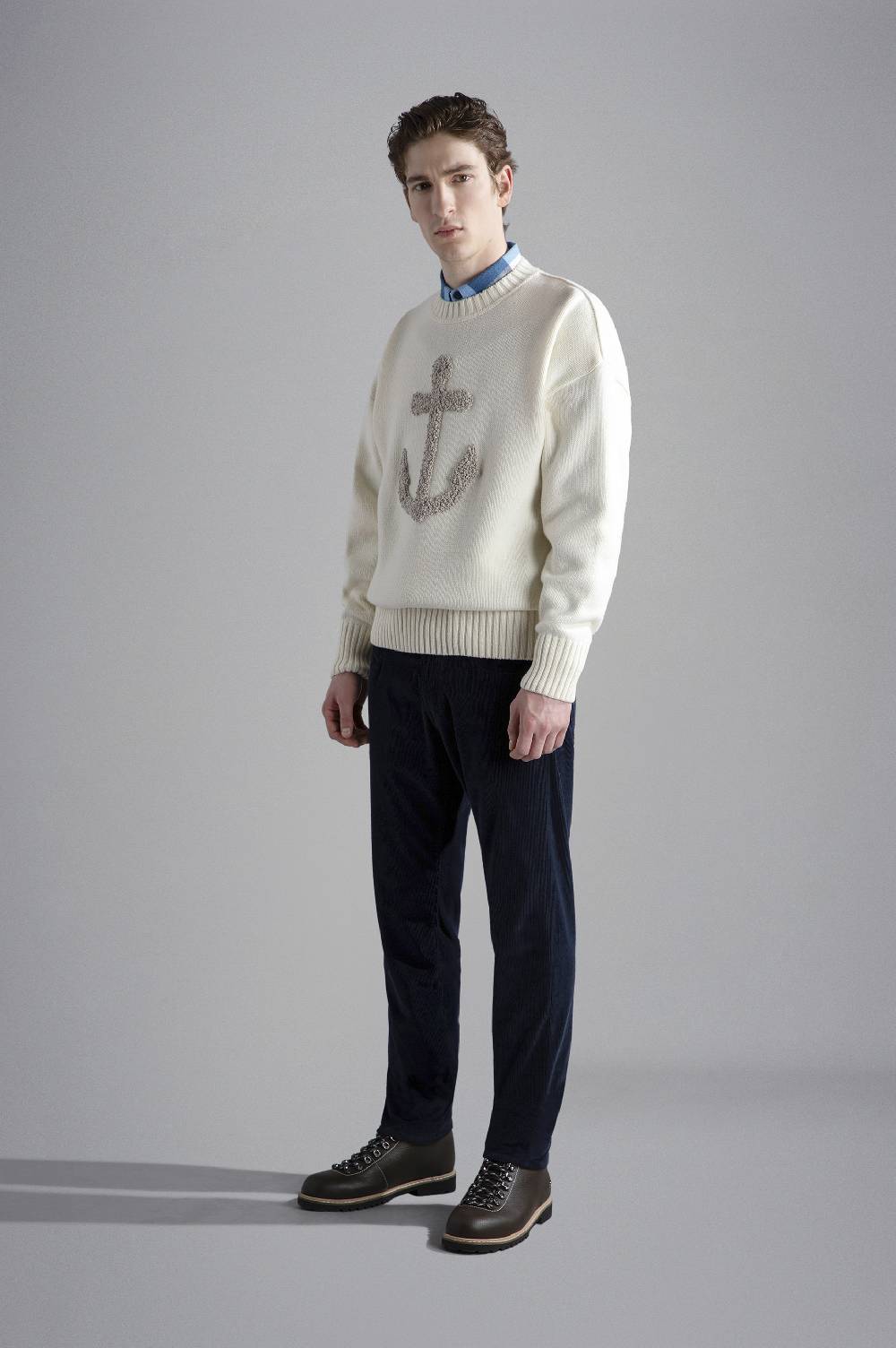 Paul & Shark Overshirt in flanella di cotone Paul & Shark Nuovo