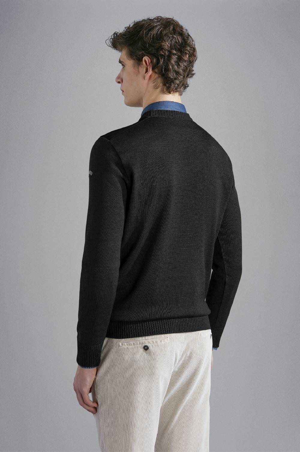 Paul & Shark Maglia in lana con inserti in Typhoon® Paul & Shark Promozione Limitata