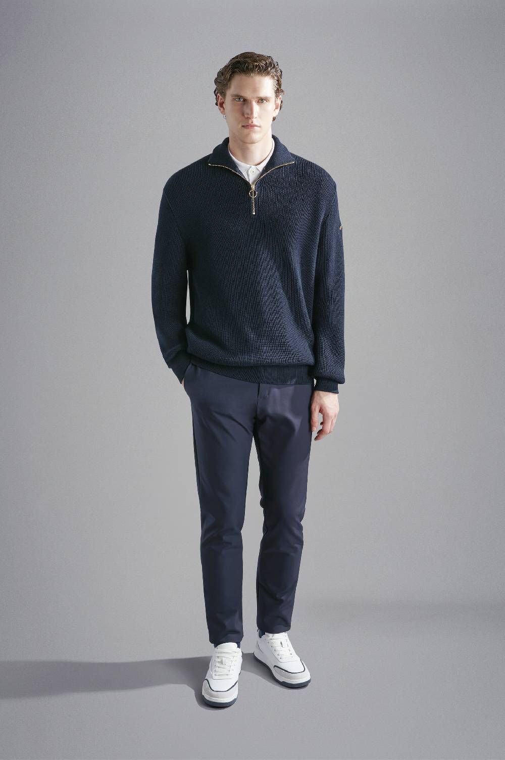 Paul & Shark Maglione dolcevita a coste Paul & Shark Fino Al -60%