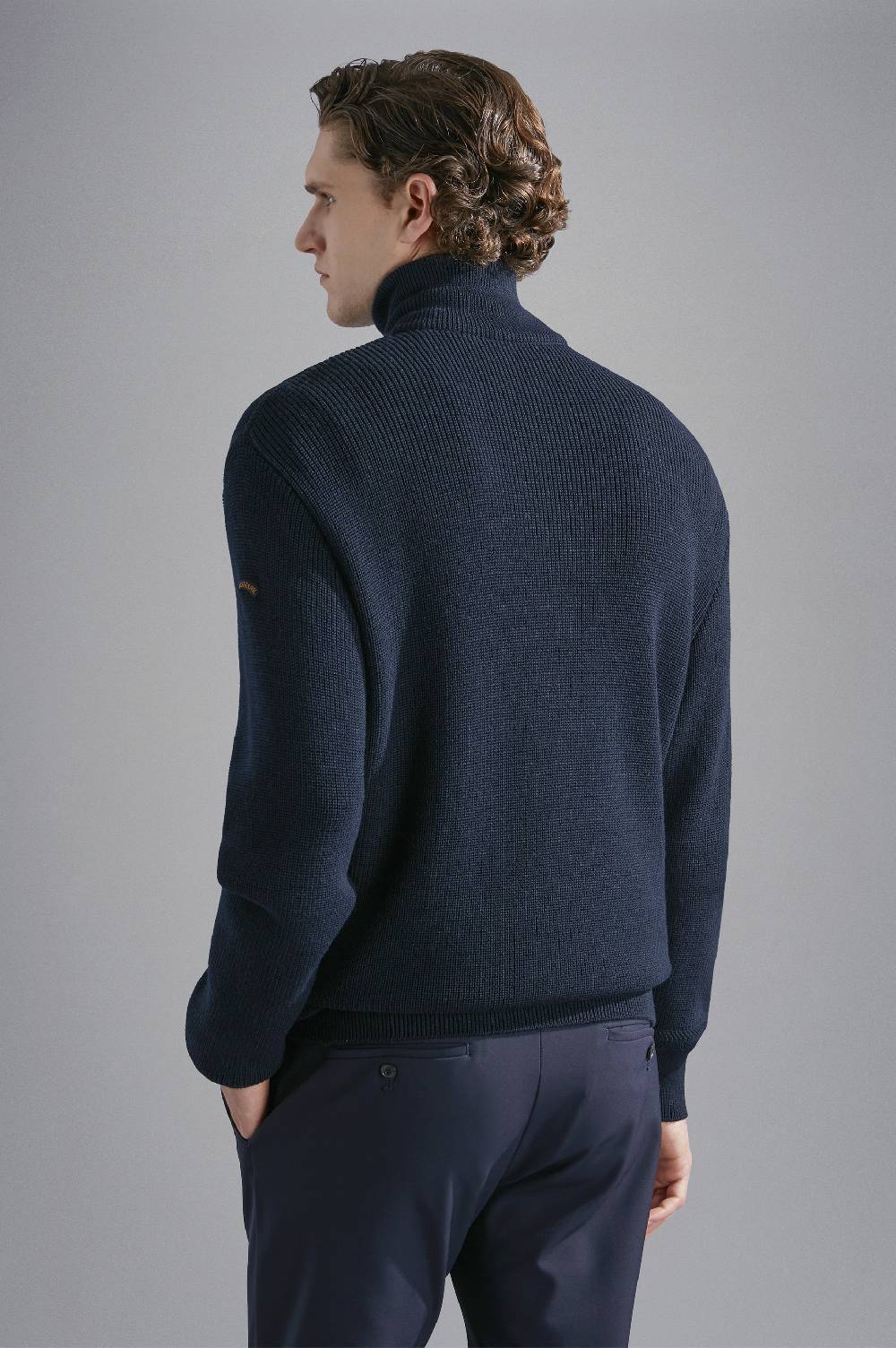 Paul & Shark Maglione dolcevita a coste Paul & Shark Fino Al -60%