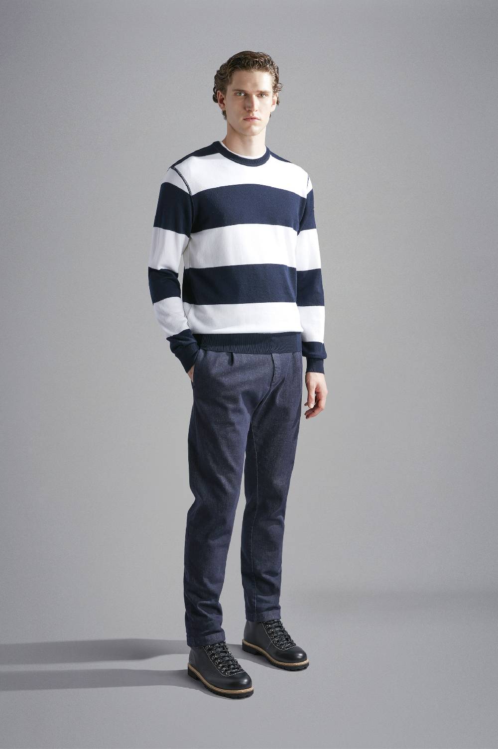 Paul & Shark Maglia in lana con motivo a righe Paul & Shark Shopping Online