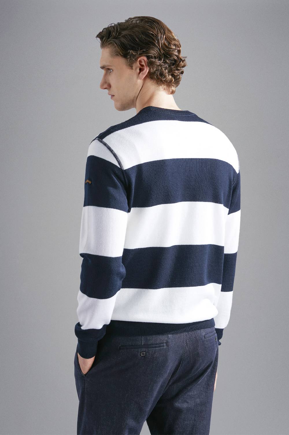Paul & Shark Maglia in lana con motivo a righe Paul & Shark Shopping Online