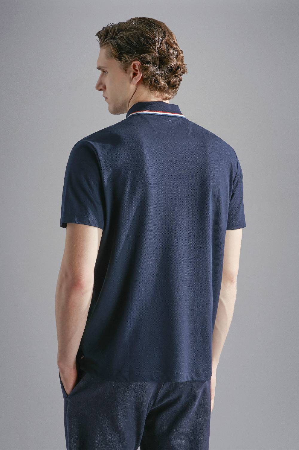 Paul & Shark Polo in cotone tencel piqué Paul & Shark In Linea