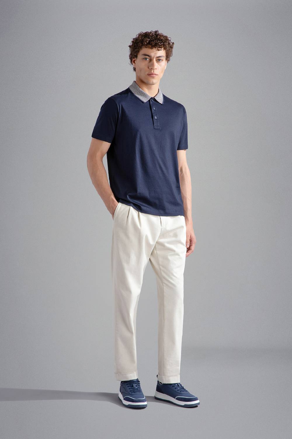 Paul & Shark Polo in cotone tencel Paul & Shark Nuovo