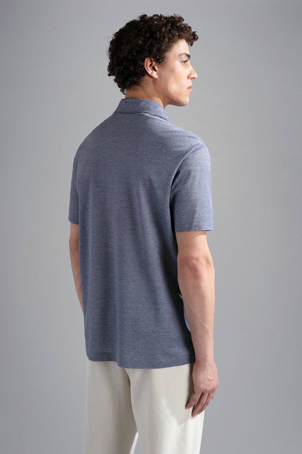 Paul & Shark Polo in cotone piqué con zip Paul & Shark Qualità