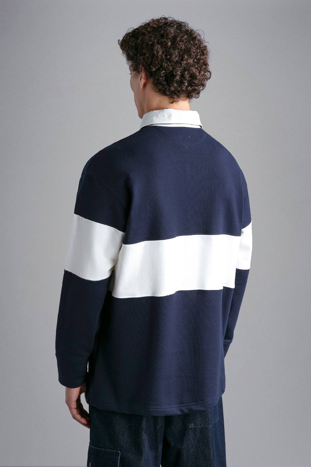 Paul & Shark Polo in cotone Winter Fleece con ricamo Paul & Shark Spedizione Gratuita