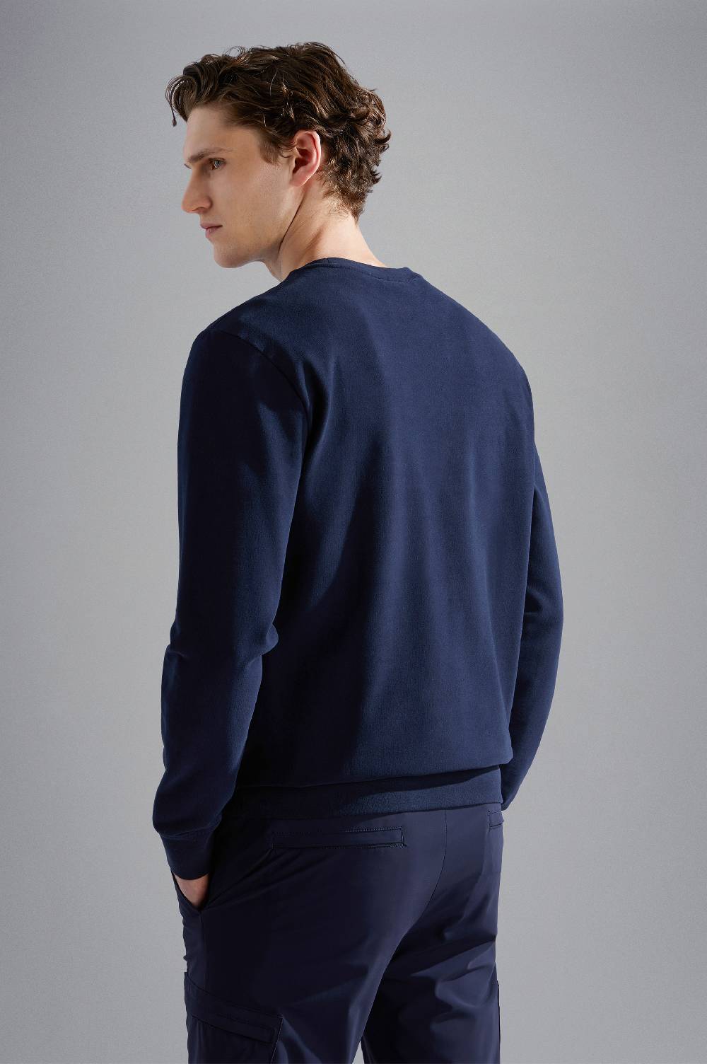 Paul & Shark Felpa in cotone con ricamo multicolor Paul & Shark Shopping Online