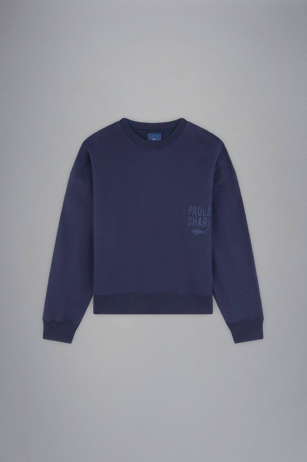 Paul & Shark Felpa in cotone Winter Fleece con ricami Paul & Shark Affare Del Giorno