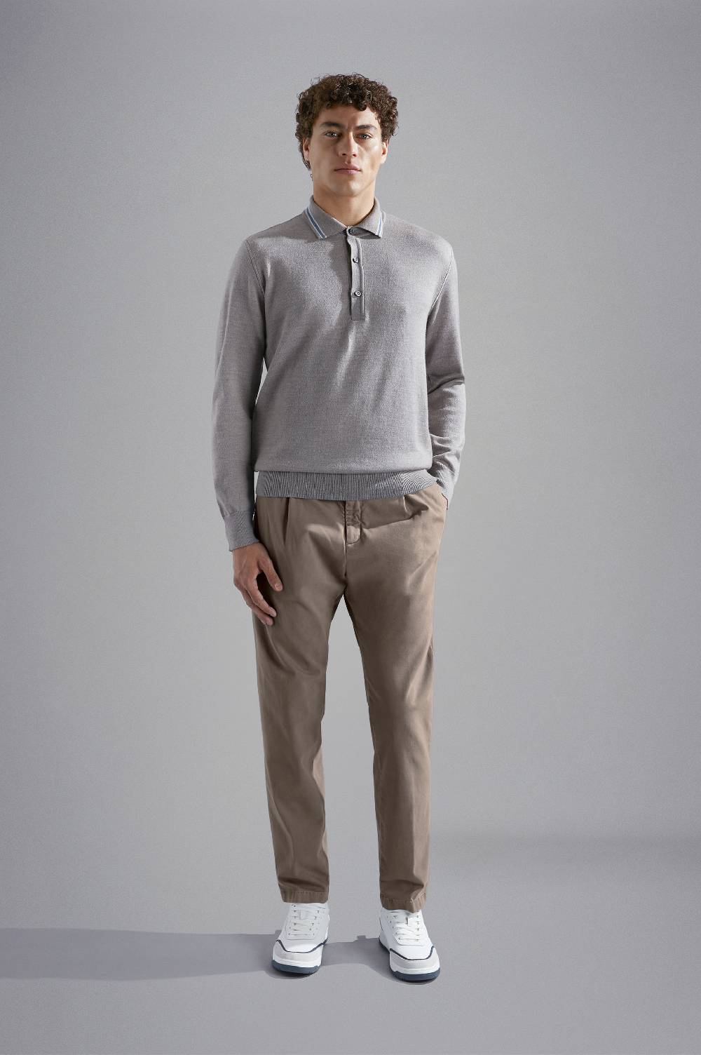 Paul & Shark Pantalone con coulisse in Soft Touch Twill Paul & Shark Vendita Calda