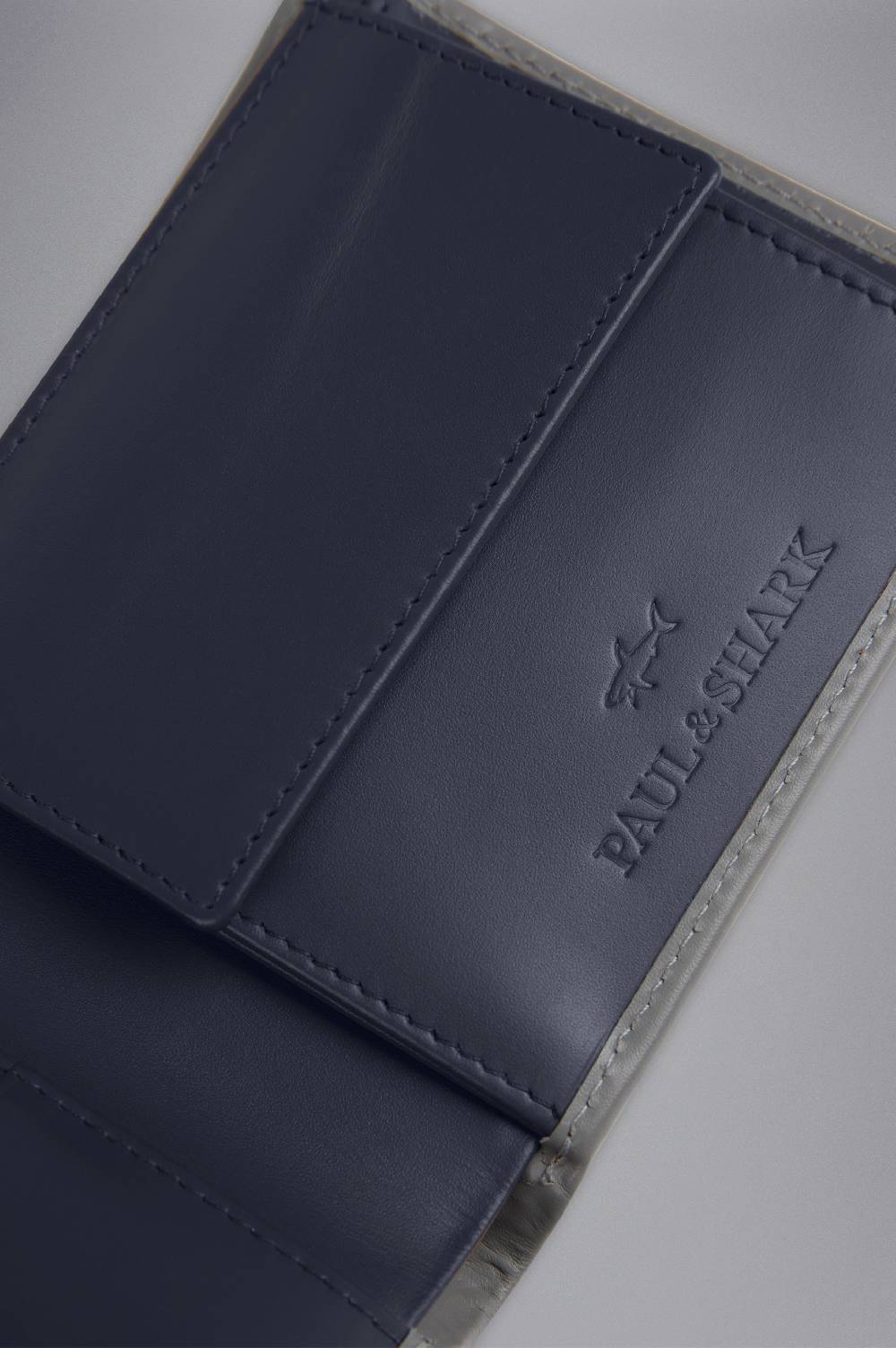 Paul & Shark Portafoglio in pelle Fin-embossed Paul & Shark Vendita