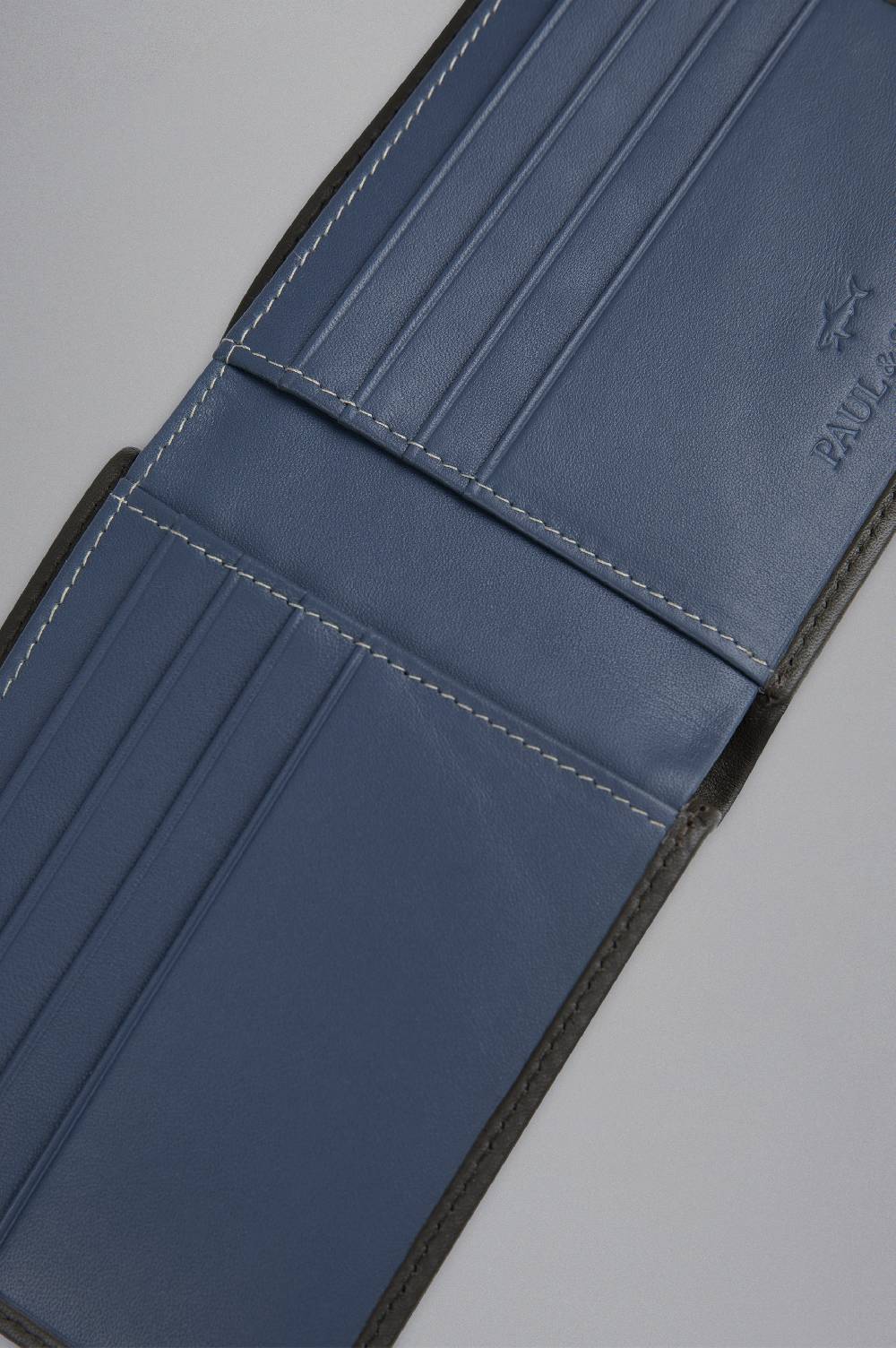 Paul & Shark Portafoglio Monogram in pelle Paul & Shark Pezzi Unici