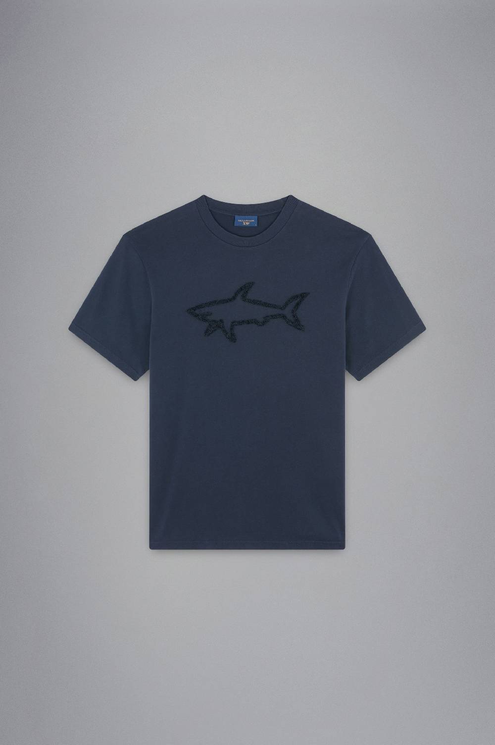 Paul & Shark T-shirt in cotone con ricamo Shark Paul & Shark Consegna Veloce