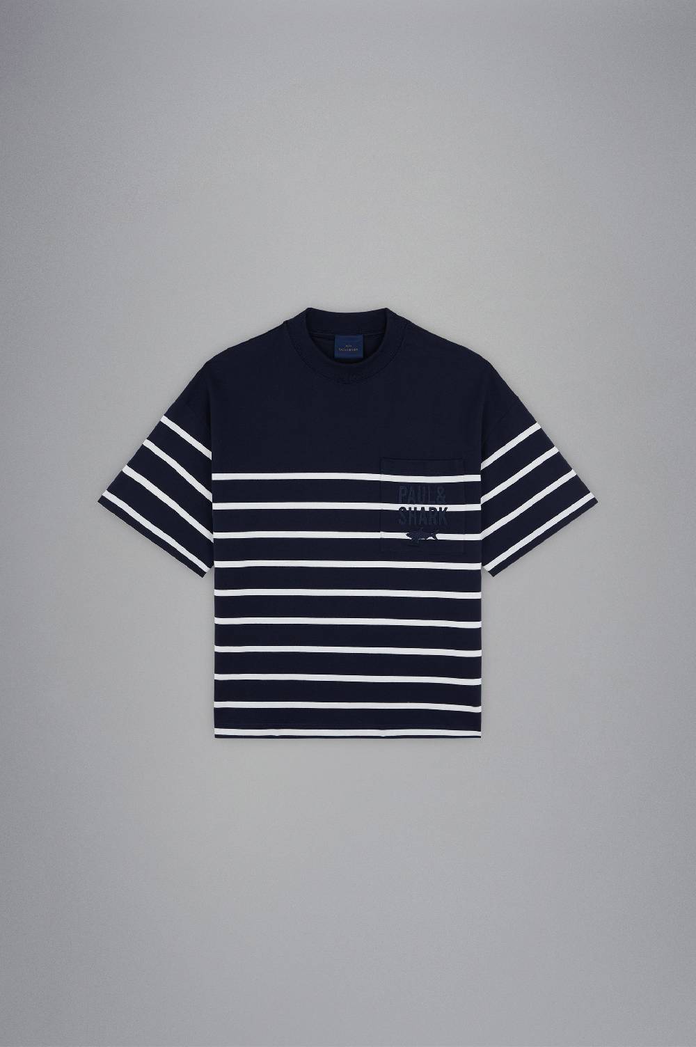 Paul & Shark T-shirt in cotone con ricamo Paul & Shark Fino Al -60%