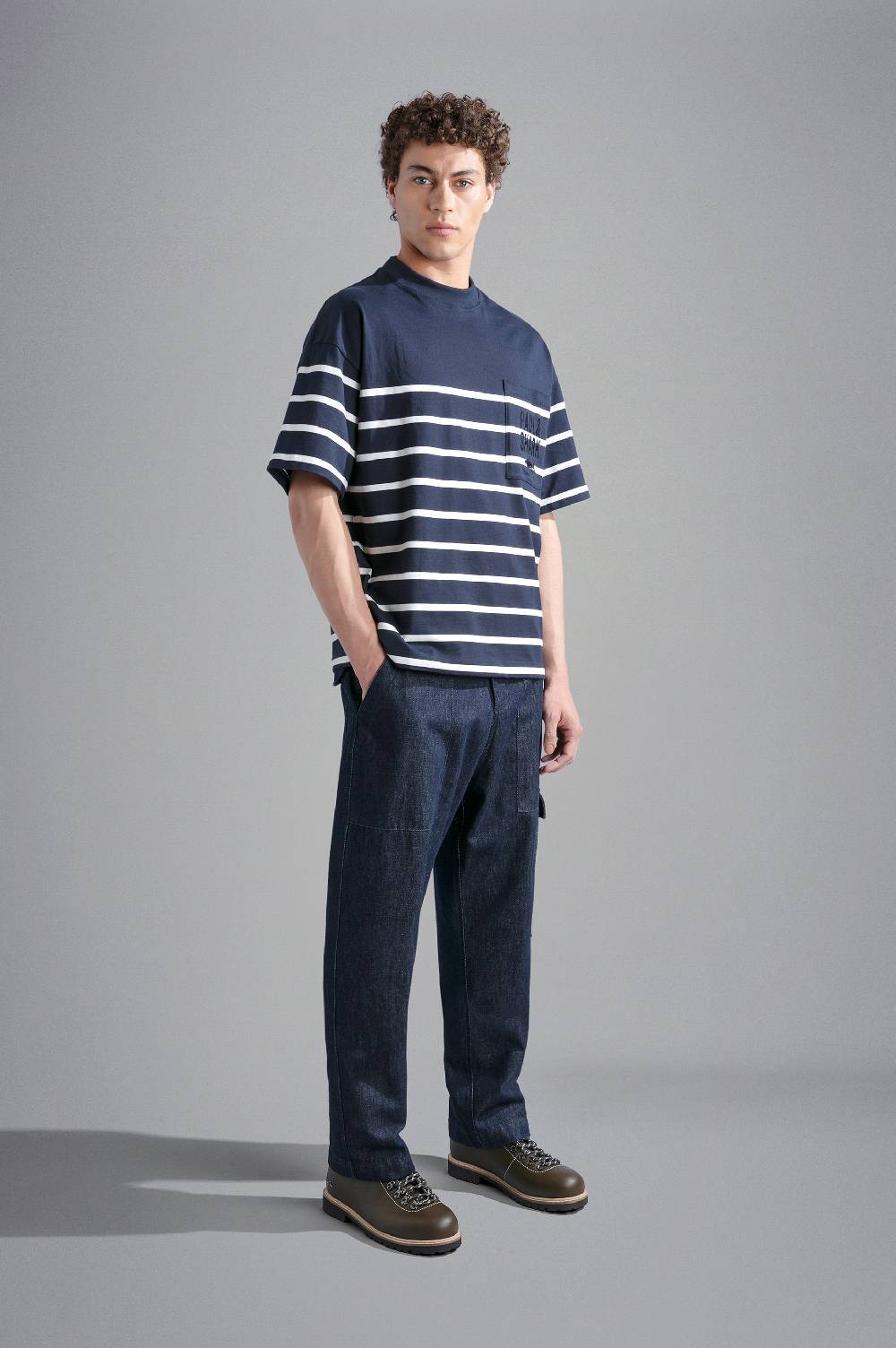 Paul & Shark T-shirt in cotone con ricamo Paul & Shark Fino Al -60%