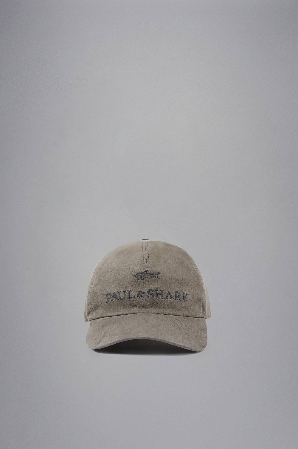 Paul & Shark Cappello da baseball in suede Aqualeather Paul & Shark Saldi Di Fabbrica
