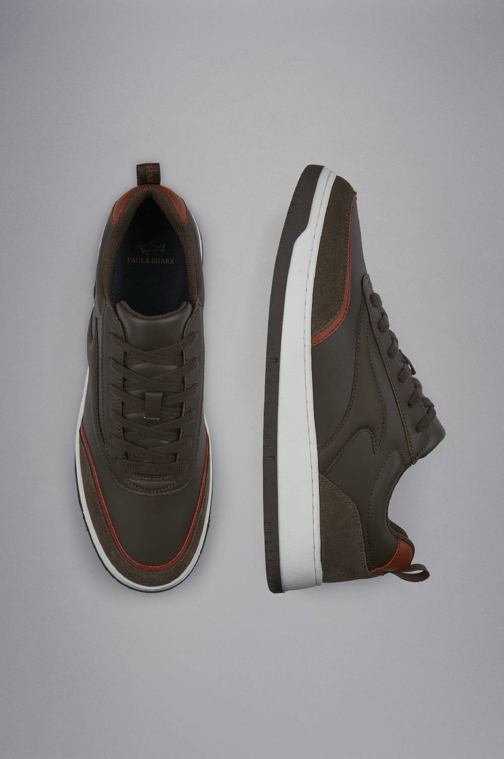 Paul & Shark Sneakers Club Fin in pelle Paul & Shark Vendita