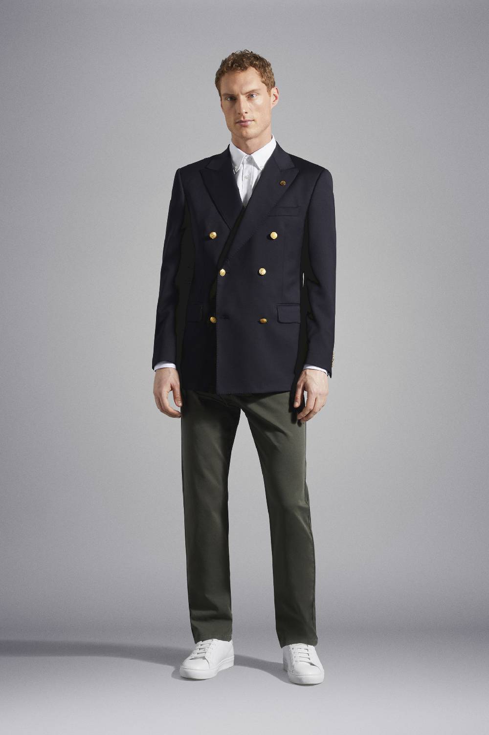 Paul & Shark Doppio petto in lana Navy Blazer Paul & Shark Economico