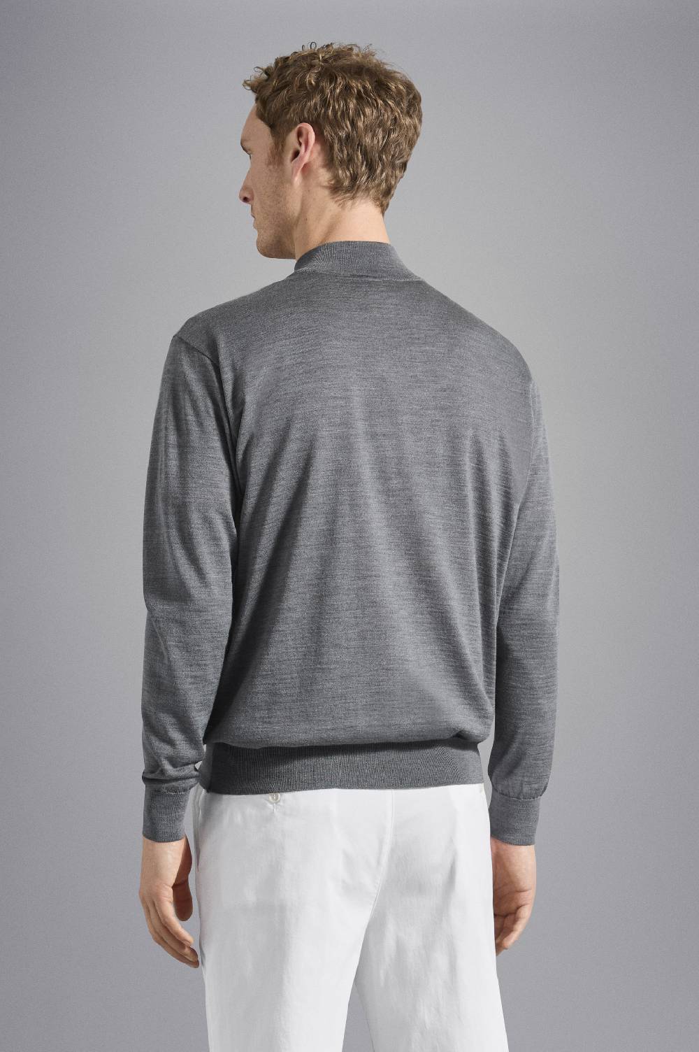 Paul & Shark Maglia con zip in lana Merino extra-fine Winter Summer Paul & Shark Saldi Di Fabbrica