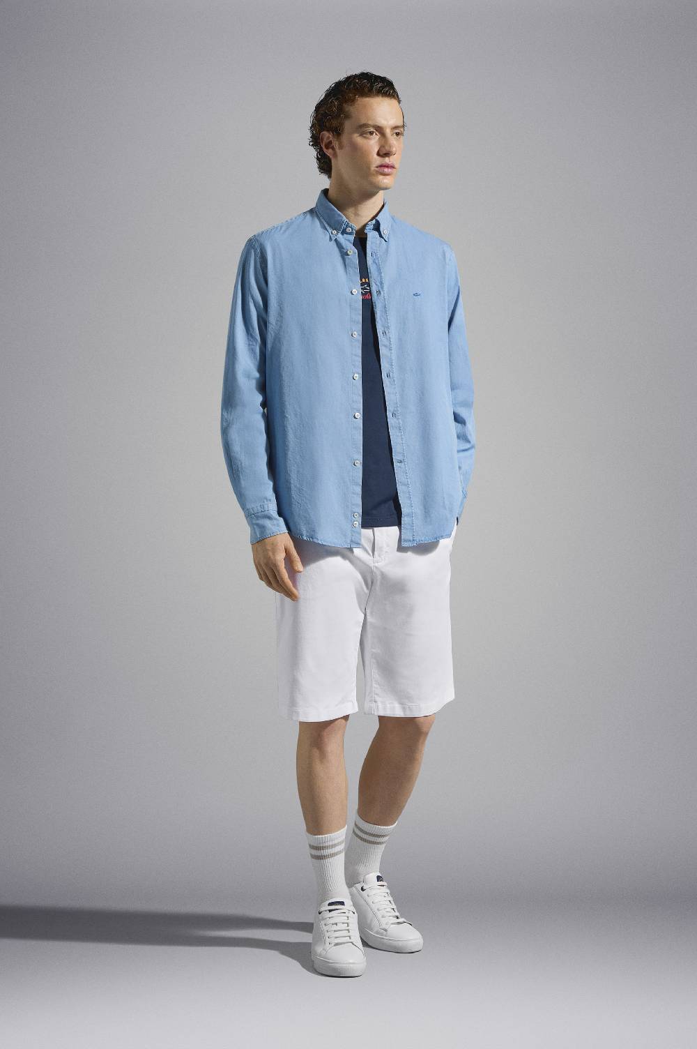 Paul & Shark T-Shirt in cotone con stampa grafica Paul & Shark Pezzi Unici
