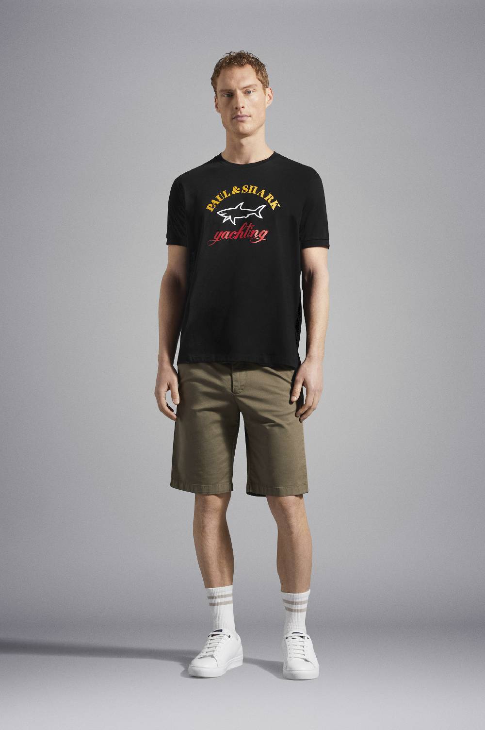 Paul & Shark T-Shirt in cotone con Logo stampato Paul & Shark Negozi Online