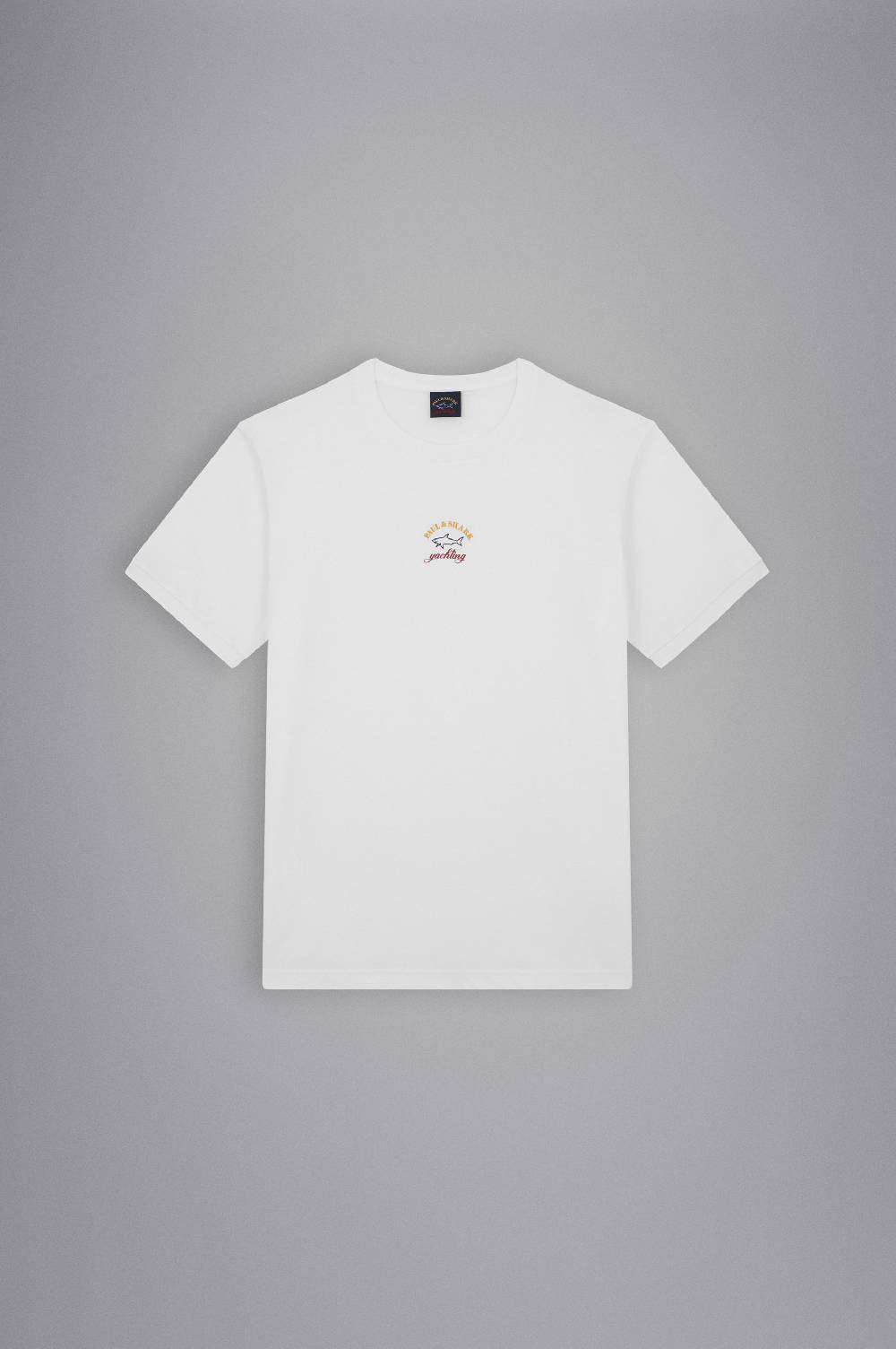 Paul & Shark T-Shirt in cotone con stampa grafica Paul & Shark Consegna Veloce