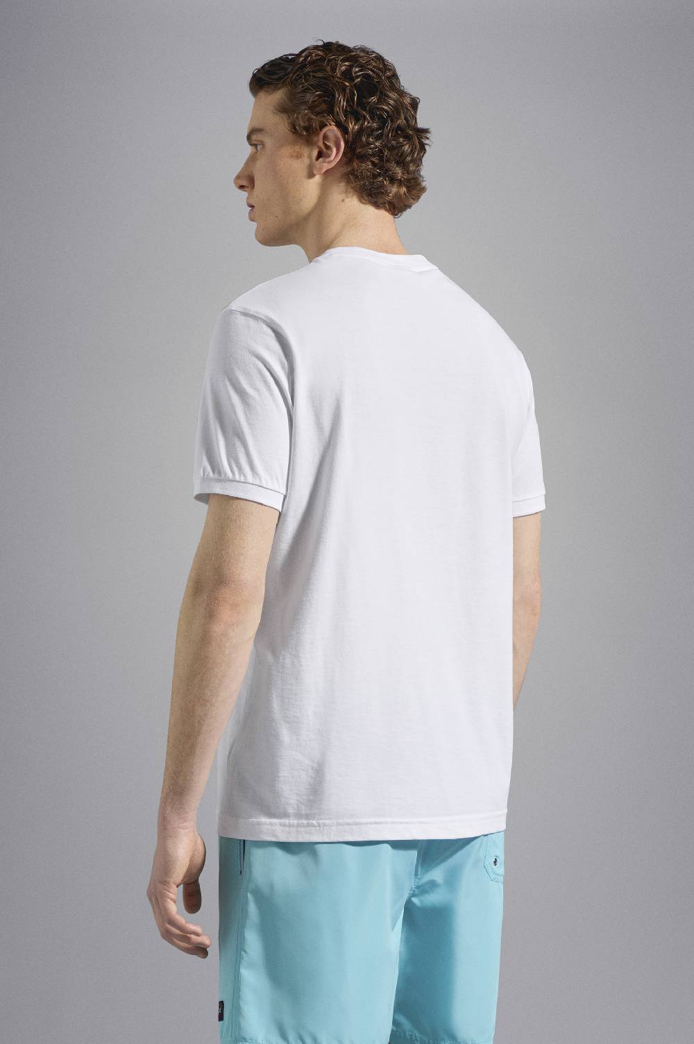 Paul & Shark T-Shirt in cotone con stampa grafica Paul & Shark Consegna Veloce