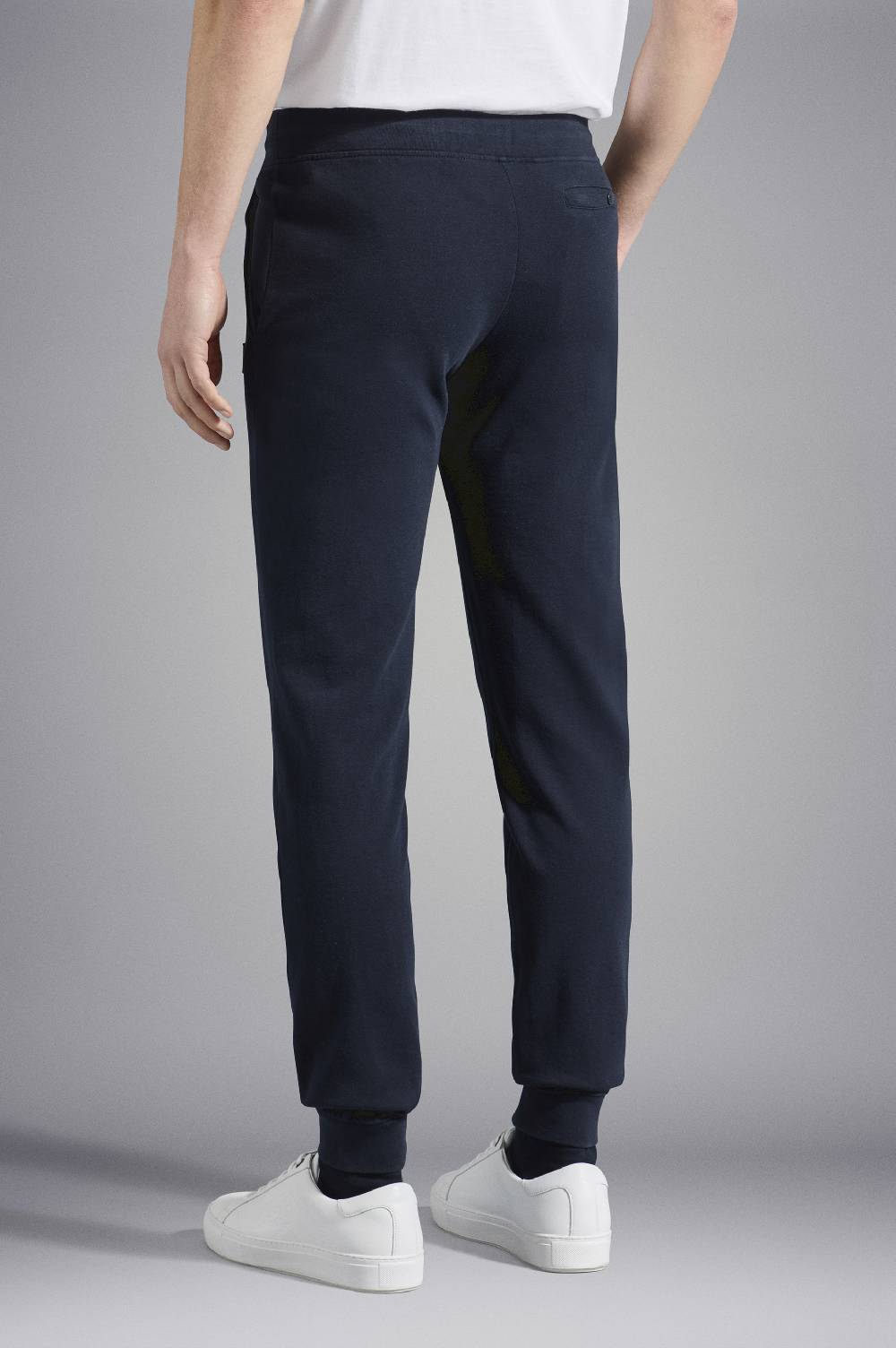 Paul & Shark Pantalone sportivo in cotone con badge iconico Paul & Shark Offerta