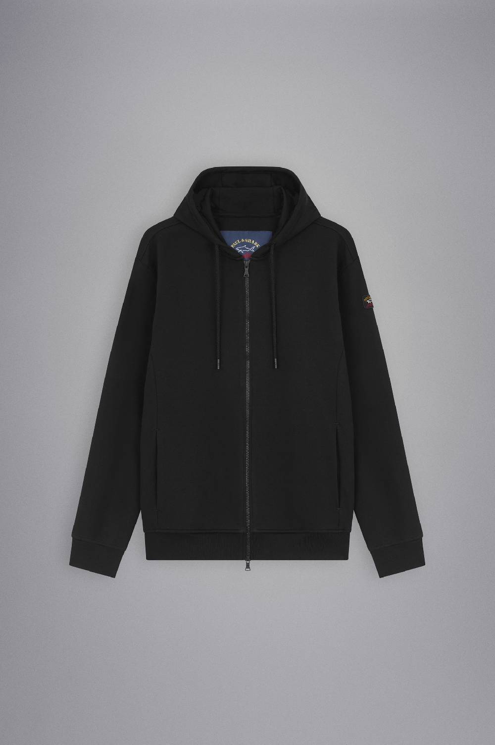 Paul & Shark Felpa con zip in cotone con badge iconico Paul & Shark Economico
