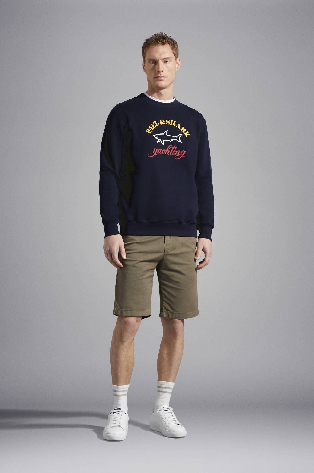 Paul & Shark felpa con stampa logo Paul & Shark Saldi