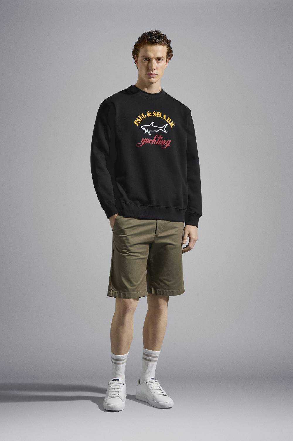 Paul & Shark felpa con stampa logo Paul & Shark Nuovo