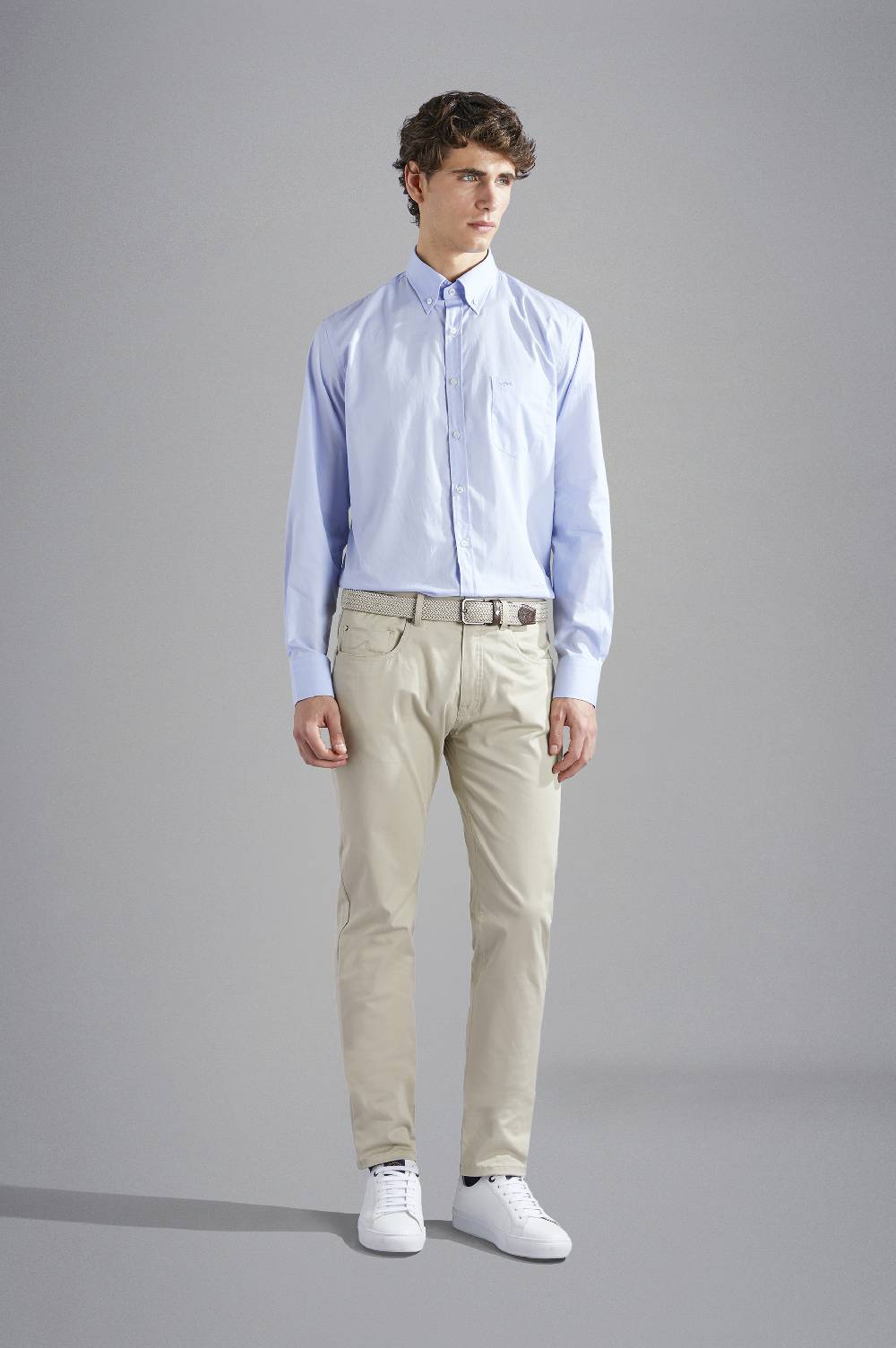 Paul & Shark Pantalone 5 tasche in cotone stretch Paul & Shark Moda