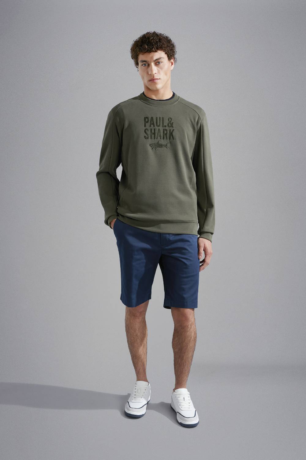 Paul & Shark Bermuda in cotone stretch Paul & Shark In Linea