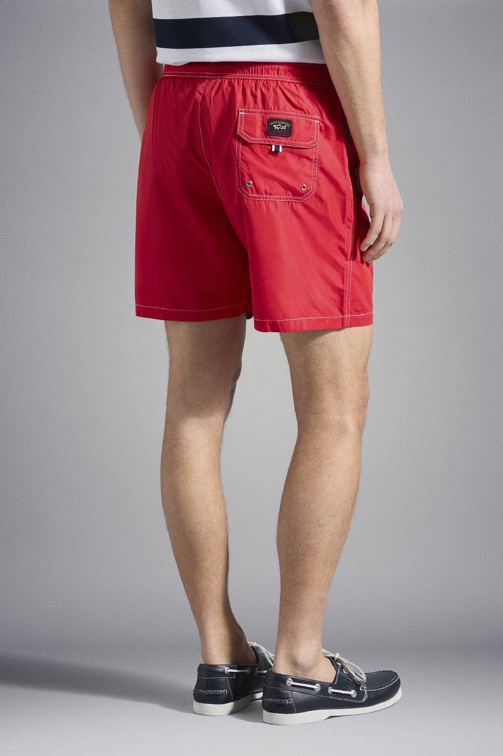 Paul & Shark Costume da bagno con ricamo nautico Paul & Shark Consegna Veloce