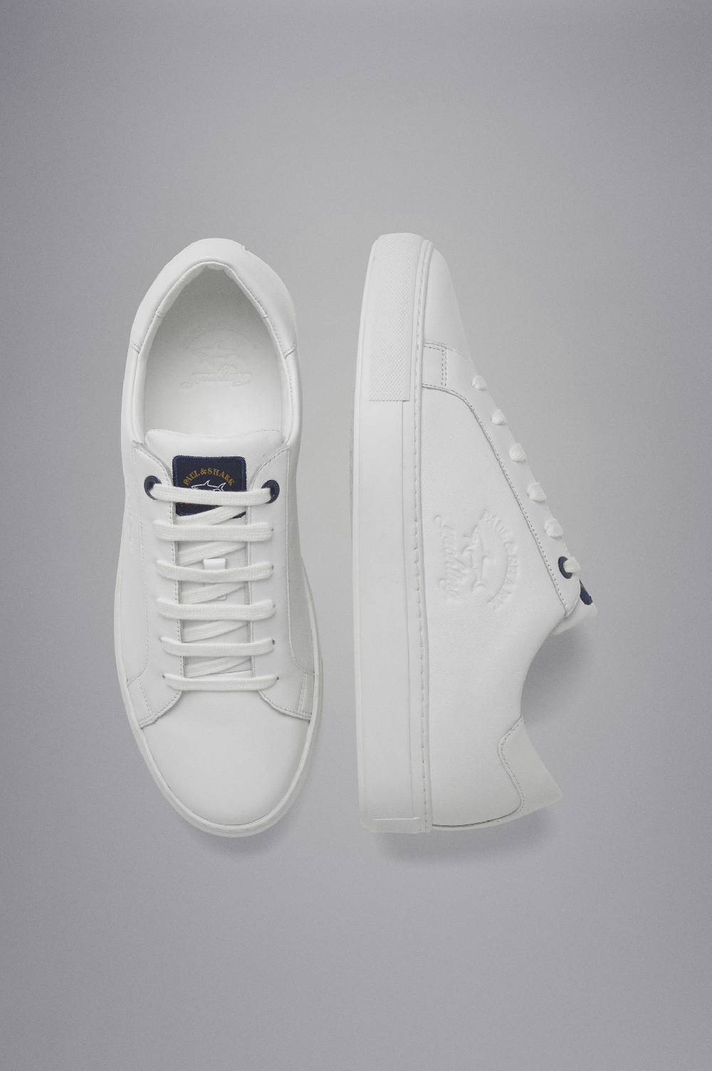 Paul & Shark Sneakers in pelle con Logo stampato Paul & Shark Sottocosto