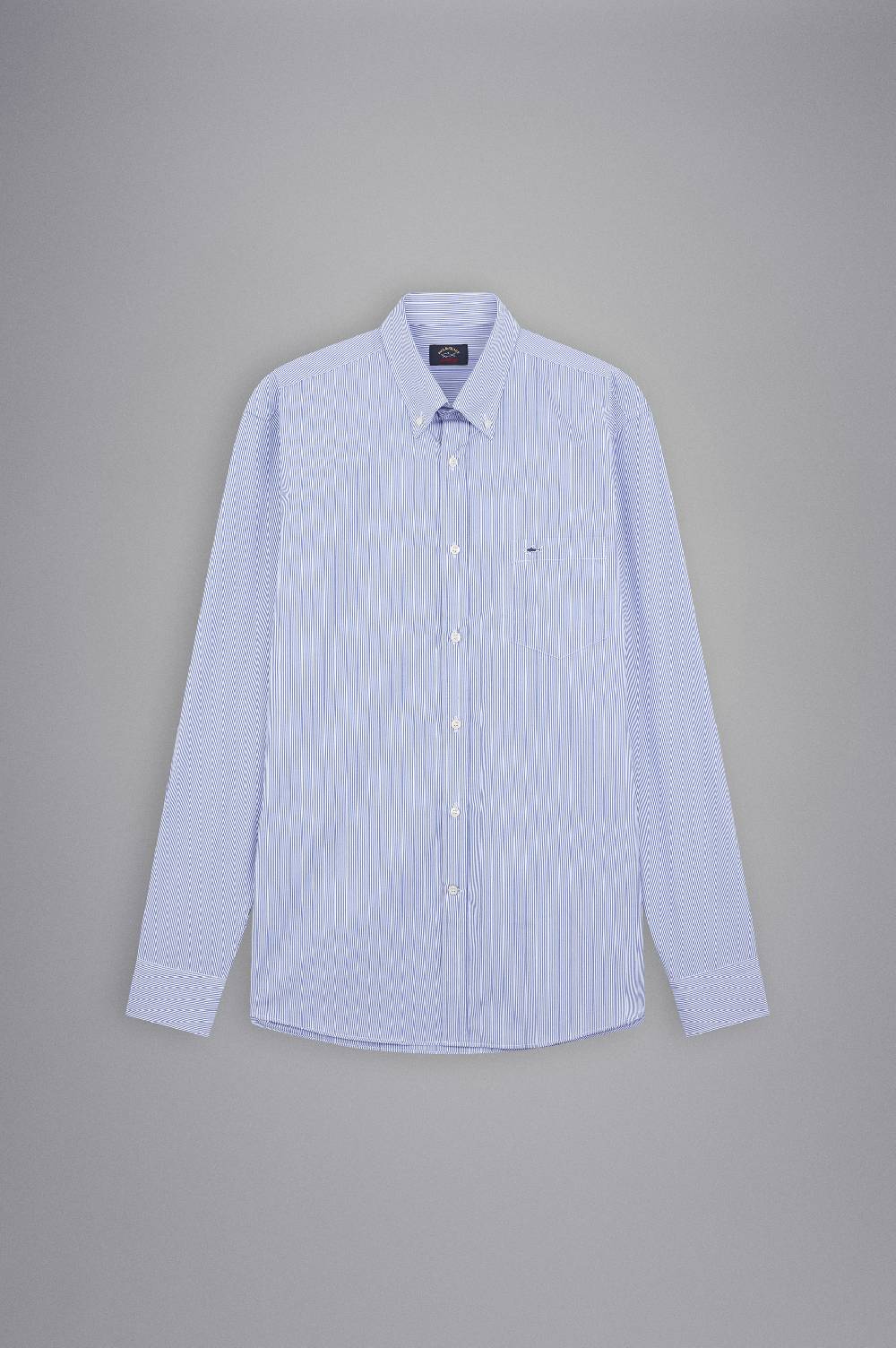 Paul & Shark Camicia in Popeline di cotone Paul & Shark Sconto di tempo limitato