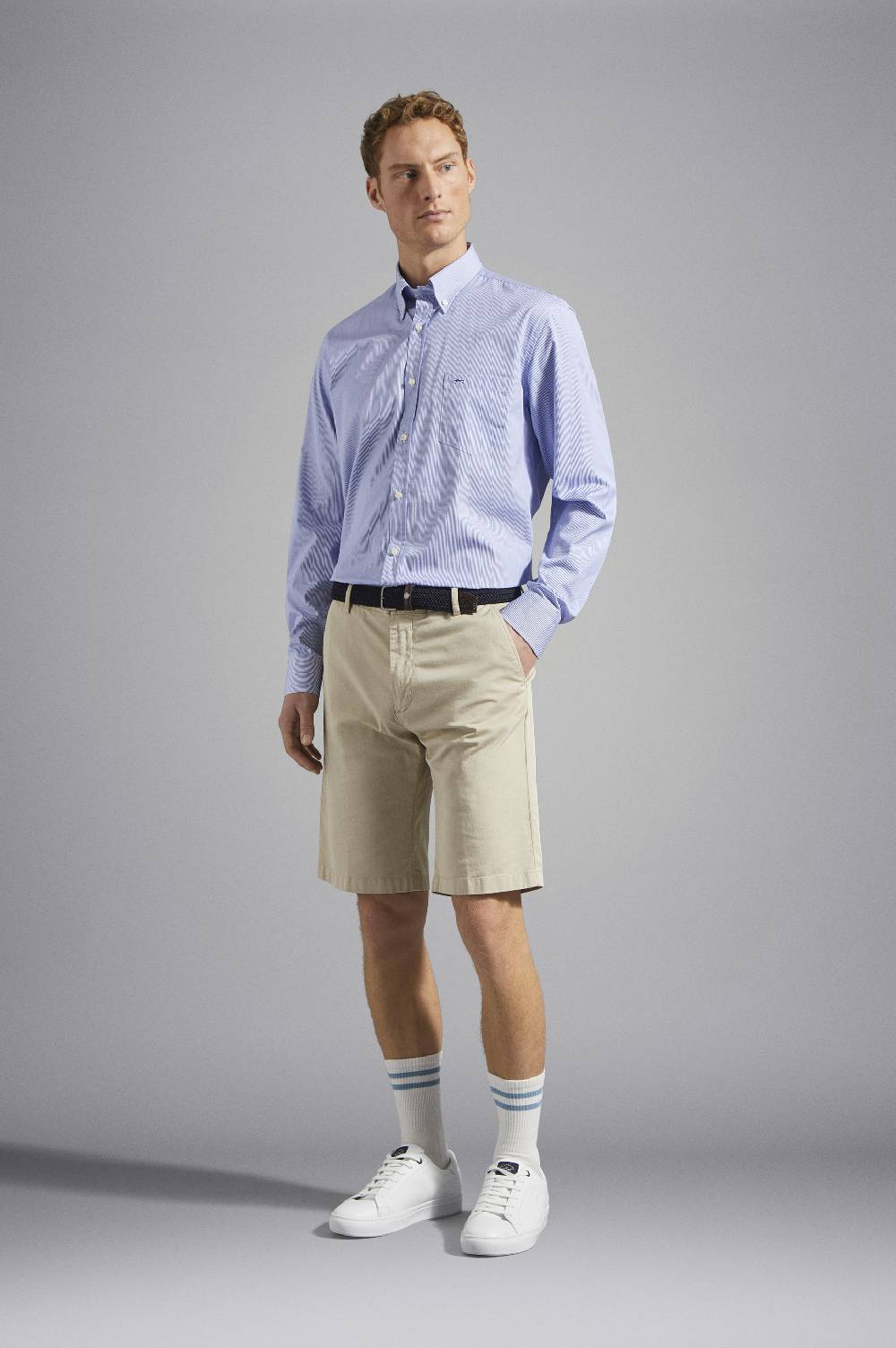 Paul & Shark Camicia in Popeline di cotone Paul & Shark Sconto di tempo limitato