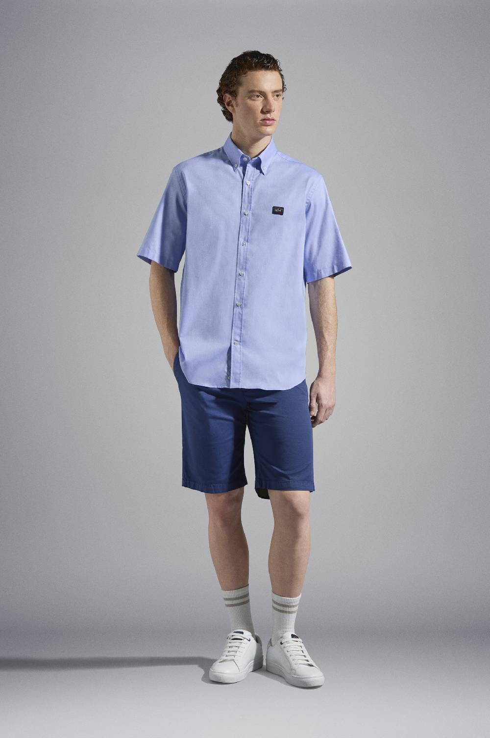 Paul & Shark Camicia in Cotone Oxford Paul & Shark Vendita Economica