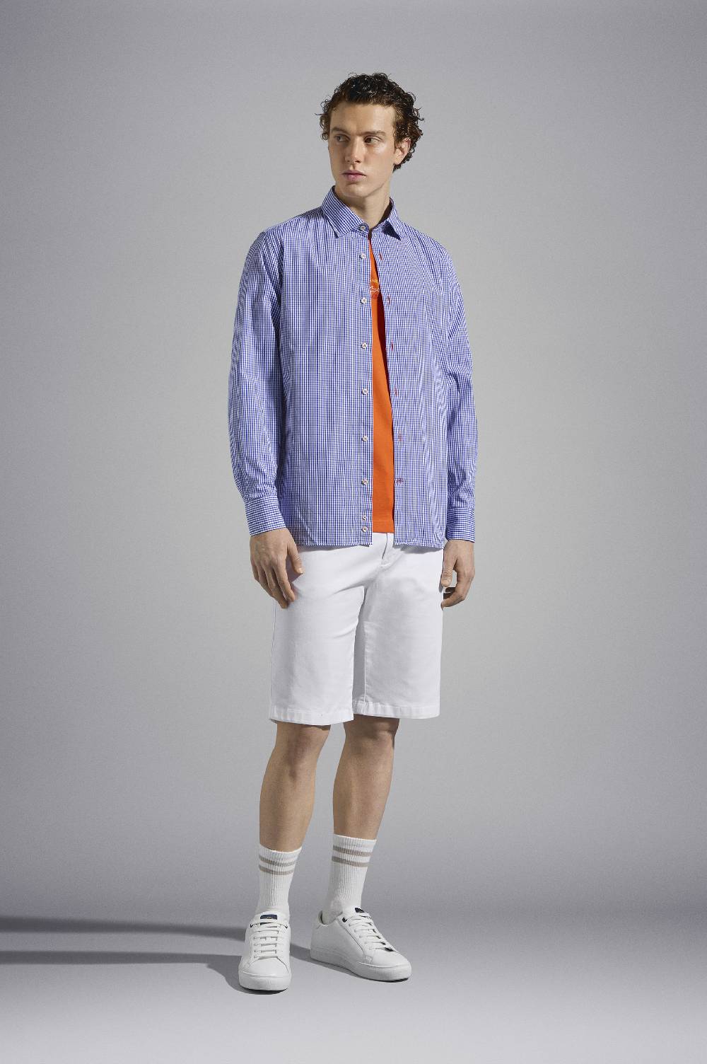 Paul & Shark Camicia in Popeline di cotone Paul & Shark Saldi Di Fabbrica