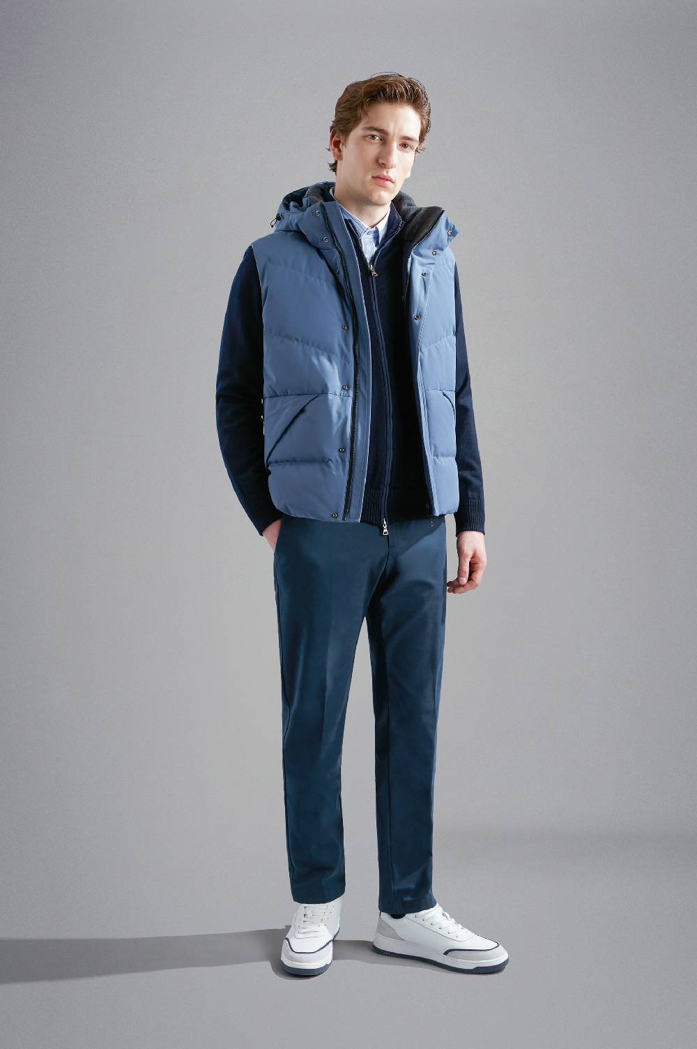 Paul & Shark Maglia in lana con inserti Typhoon® Paul & Shark Promozione Limitata