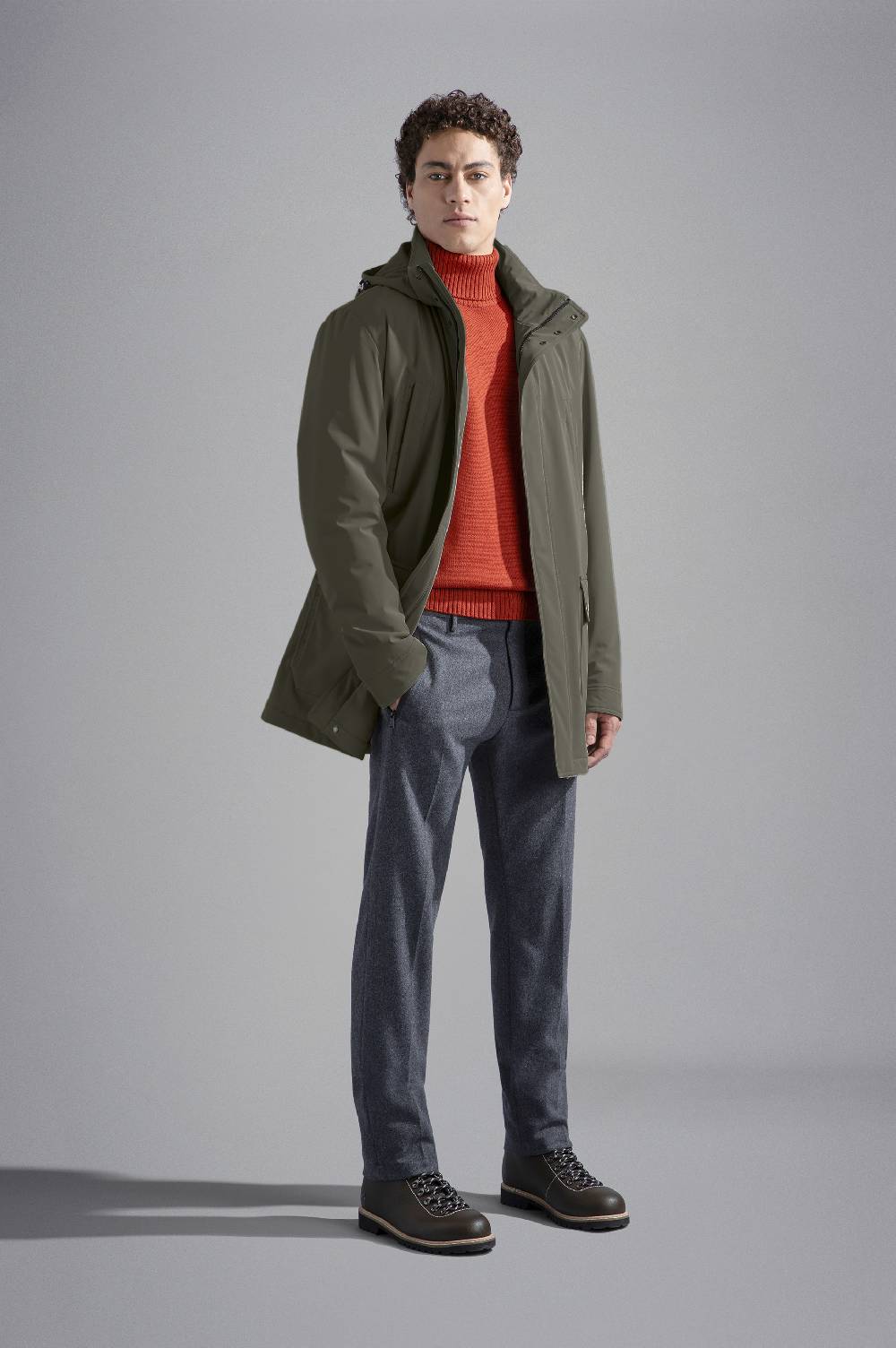 Paul & Shark Carcoat in Typhoon Re-4X4 Stretch Paul & Shark Shopping Online