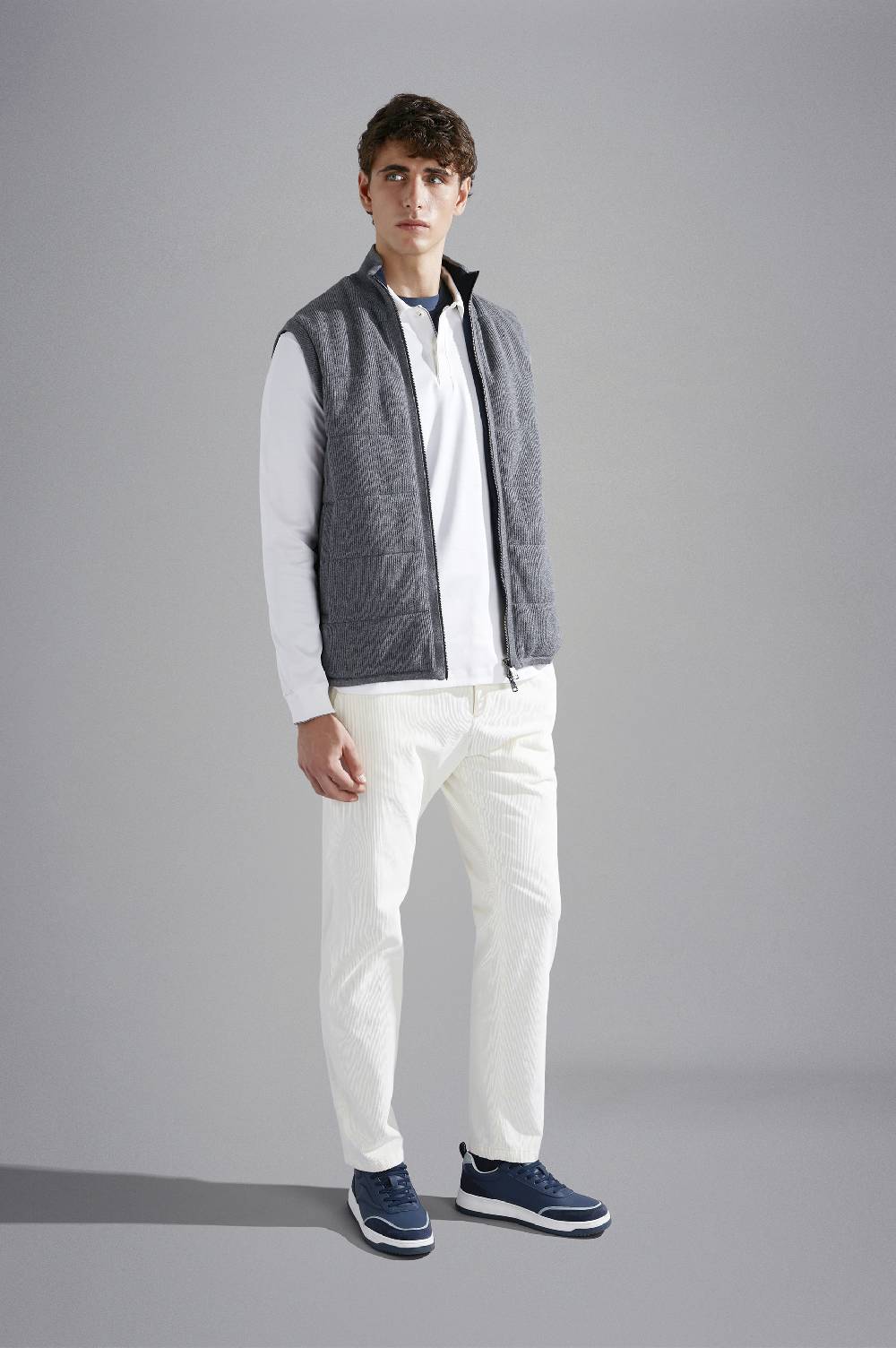 Paul & Shark Gilet Hybrid in lana, cashmere e Typhoon Platinum Paul & Shark Prezzo Ridotto