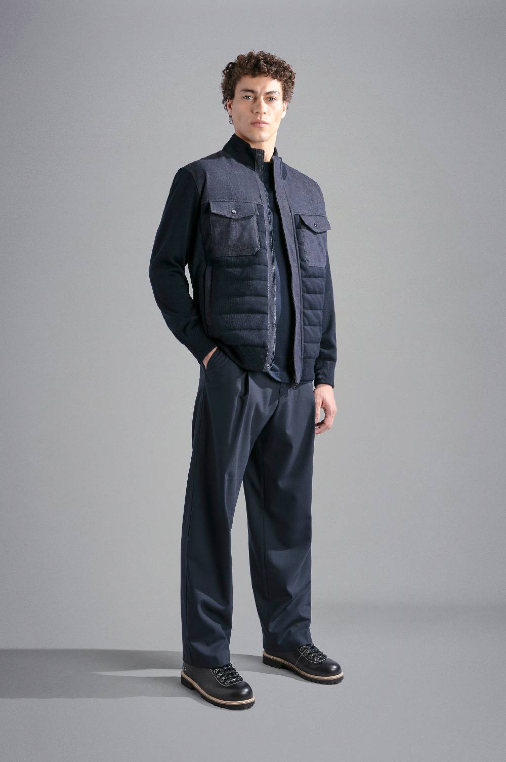 Paul & Shark Pantalone chino in lana tecnica Paul & Shark Offerta