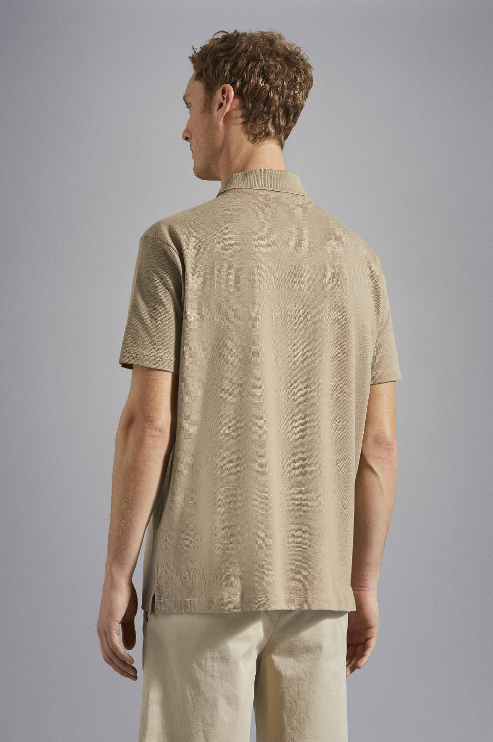 Paul & Shark Polo in cotone piqué con badge iconico Paul & Shark Online
