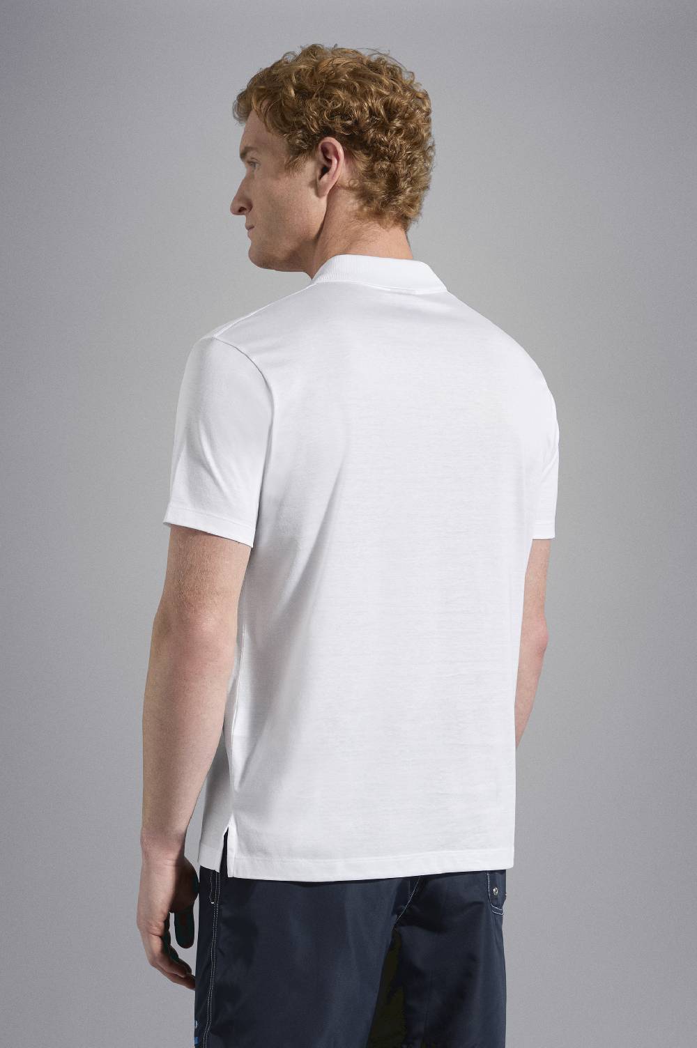 Paul & Shark Polo in jersey di cotone con Logo ricamato Paul & Shark Outlet