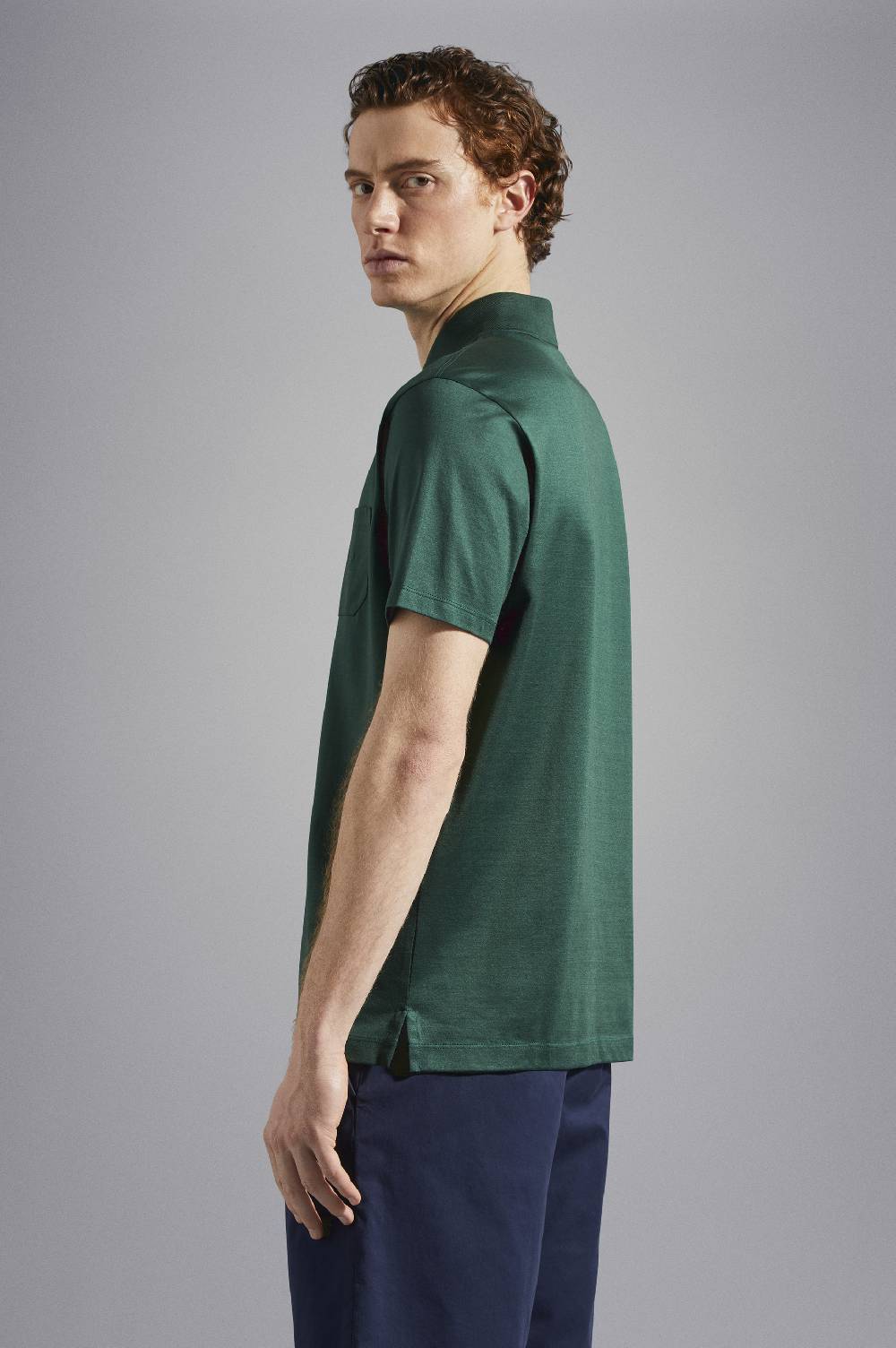 Paul & Shark Polo in jersey di cotone con Logo ricamato Paul & Shark 2025